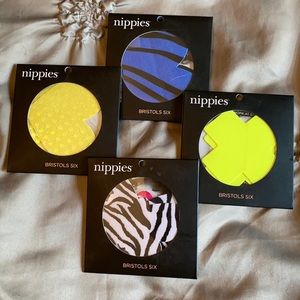NWT Nippies Pasties- 4 set Combo! Hearts, Xs, Etc.